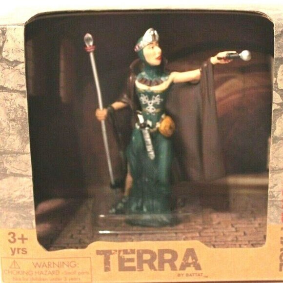 Figure Terra By Battat Xiun The Crystal Mage Fantasy Viking 5" Scale 1:40 NIB - Picture 1 of 7